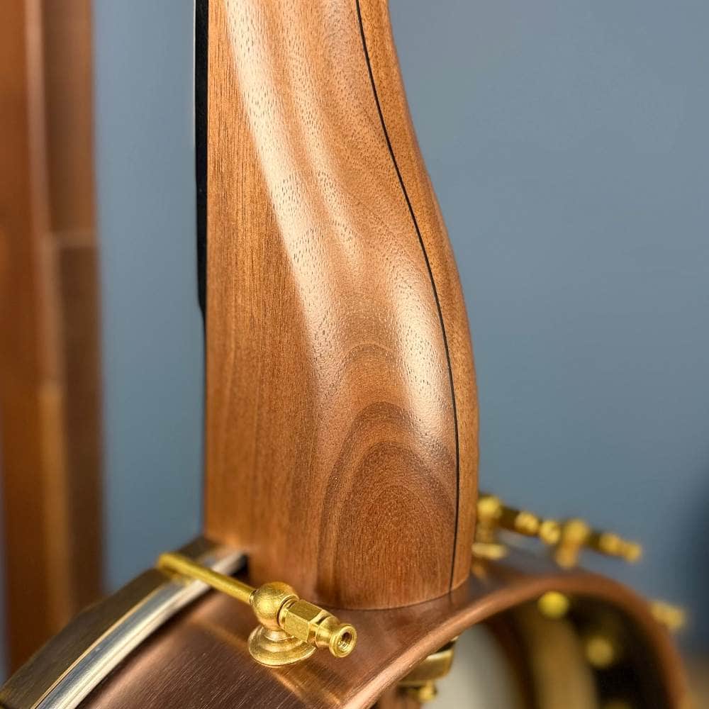 Pisgah 12" Rambler Special 5-String Banjo Walnut Neck with Copper Spun Pisgah 5 String Banjos