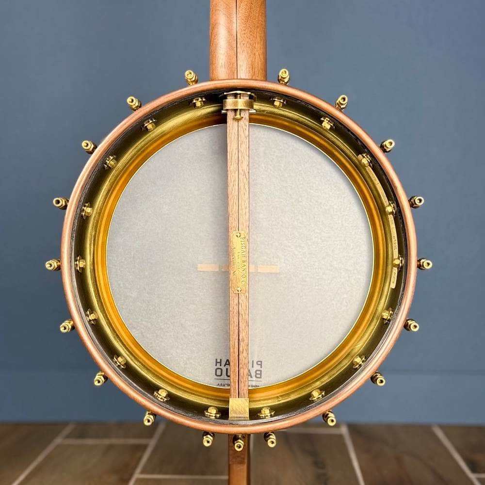 Pisgah 12" Rambler Special 5-String Banjo Walnut Neck with Copper Spun Pisgah 5 String Banjos