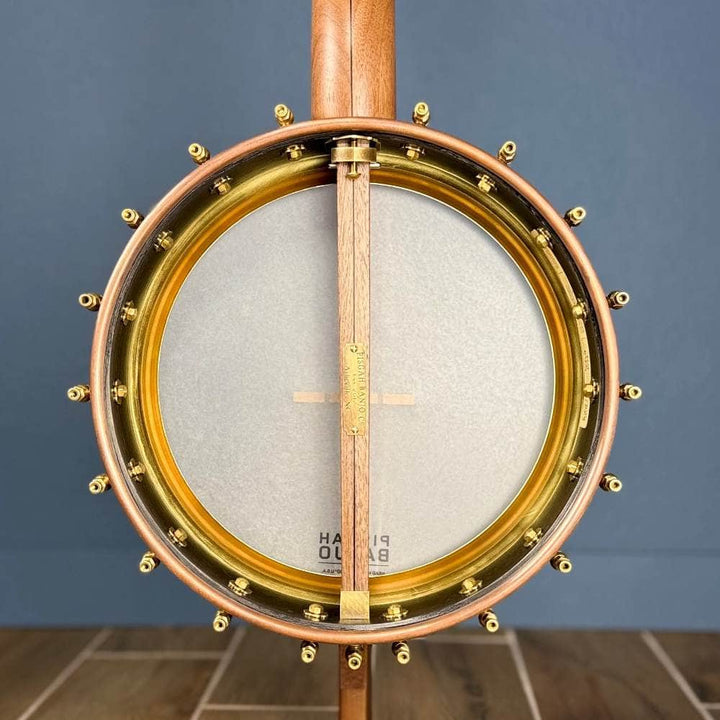 Pisgah 12" Rambler Special 5-String Banjo Walnut Neck with Copper Spun Pisgah 5 String Banjos