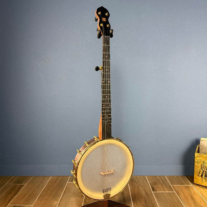 Pisgah 12" Rambler Special 5-String Banjo Walnut Neck with Copper Spun Pisgah 5 String Banjos