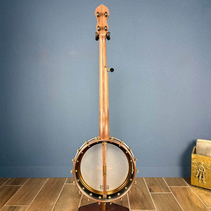 Pisgah 12" Rambler Special 5-String Banjo Walnut Neck with Copper Spun Pisgah 5 String Banjos