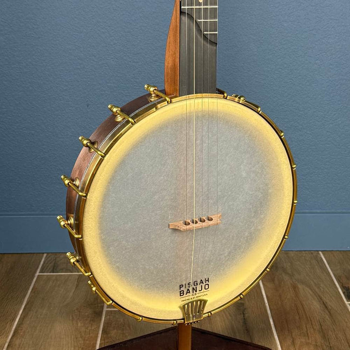 Pisgah 12" Rambler Special 5-String Banjo Walnut Neck with Copper Spun Pisgah 5 String Banjos