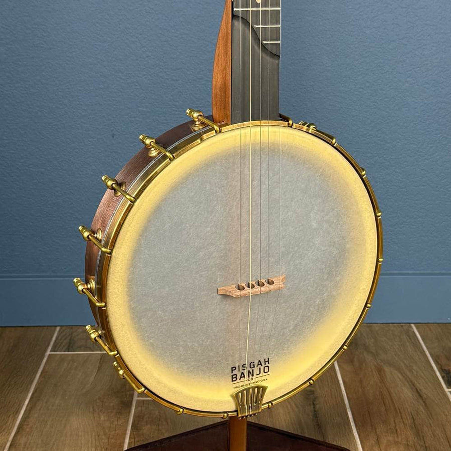 Pisgah 12" Rambler Special 5-String Banjo Walnut Neck with Copper Spun Pisgah 5 String Banjos