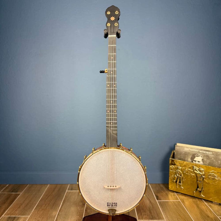 Pisgah 12" Wonder 5 String Banjo Standard Scale with Historic Little Wonder Tone Ring Pisgah 5 String Banjos