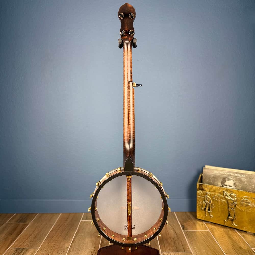 Pisgah 12" Wonder 5 String Banjo Standard Scale with Historic Little Wonder Tone Ring Pisgah 5 String Banjos