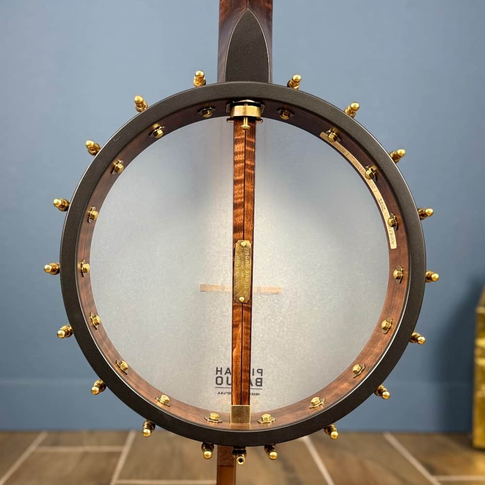 Pisgah 12" Wonder 5 String Banjo Standard Scale with Historic Little Wonder Tone Ring Pisgah 5 String Banjos