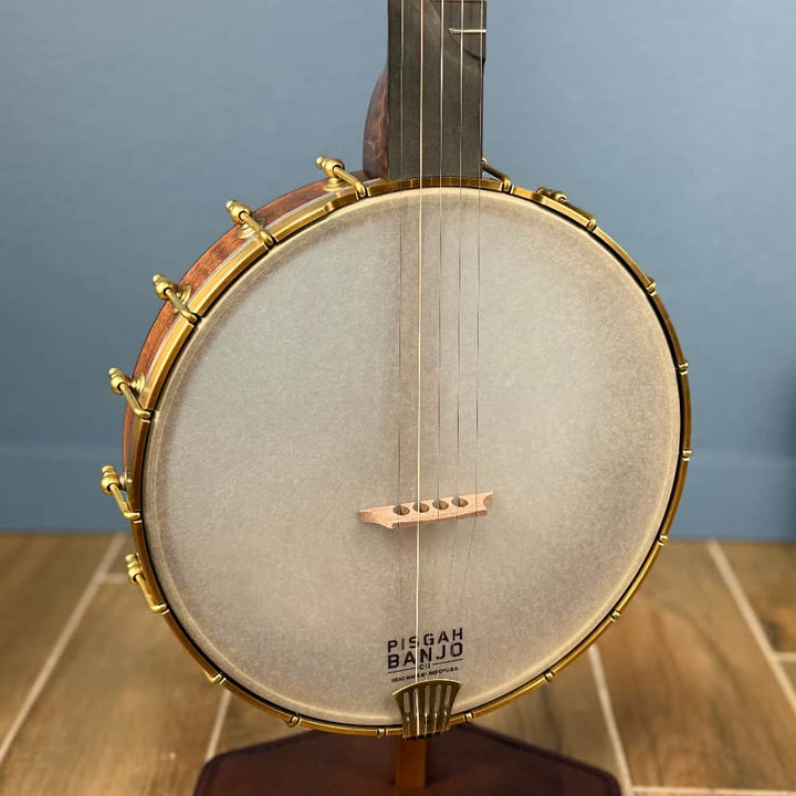 Pisgah 12" Wonder 5 String Banjo Standard Scale with Historic Little Wonder Tone Ring Pisgah 5 String Banjos