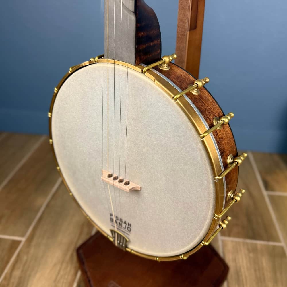 Pisgah 12" Wonder 5 String Banjo Standard Scale with Historic Little Wonder Tone Ring Pisgah 5 String Banjos