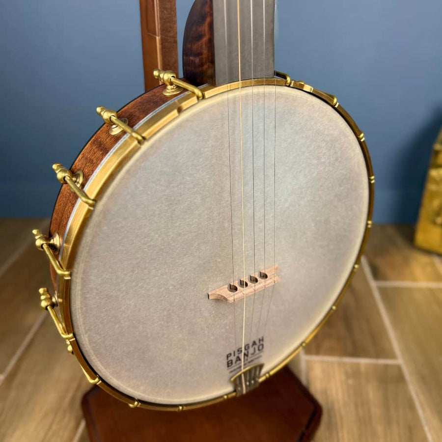 Pisgah 12" Wonder 5 String Banjo Standard Scale with Historic Little Wonder Tone Ring Pisgah 5 String Banjos