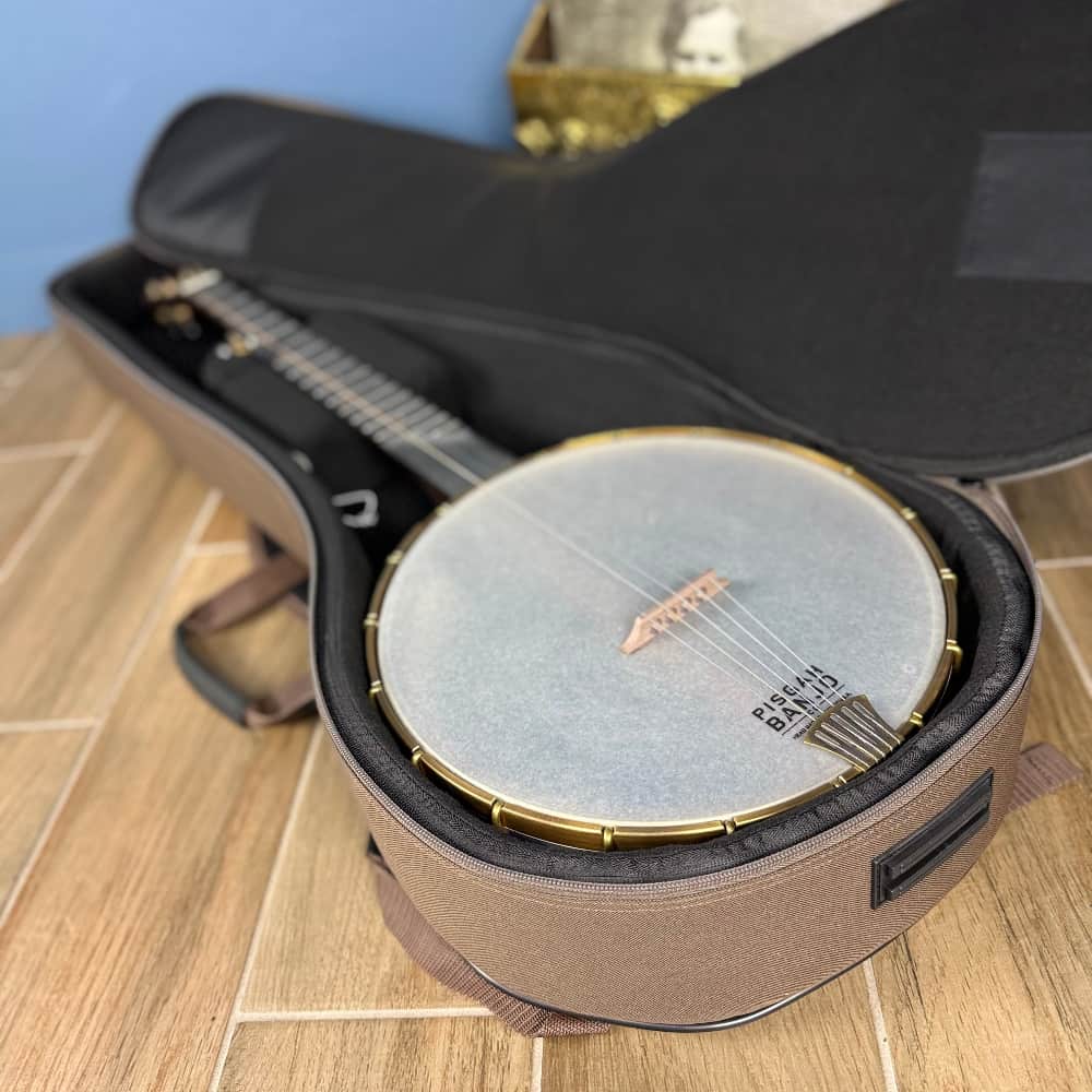 Pisgah 12" Wonder 5 String Banjo Standard Scale with Historic Little Wonder Tone Ring Pisgah 5 String Banjos
