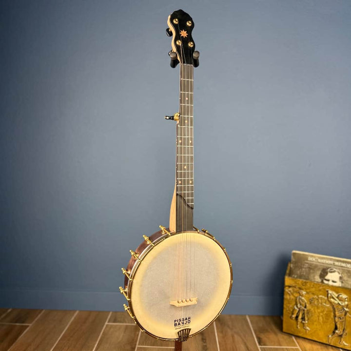 Pisgah A-Scale Cherry Rambler Special 5-String Banjo with 11" Copper Spun-Over Rim Pisgah 5 String Banjos