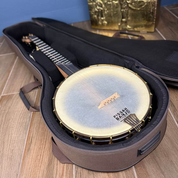 Pisgah A-Scale Cherry Rambler Special 5-String Banjo with 11" Copper Spun-Over Rim Pisgah 5 String Banjos