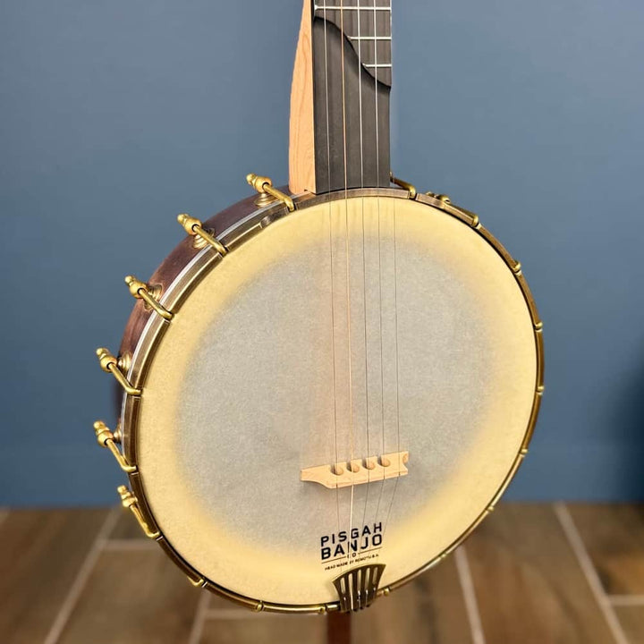 Pisgah A-Scale Cherry Rambler Special 5-String Banjo with 11" Copper Spun-Over Rim Pisgah 5 String Banjos