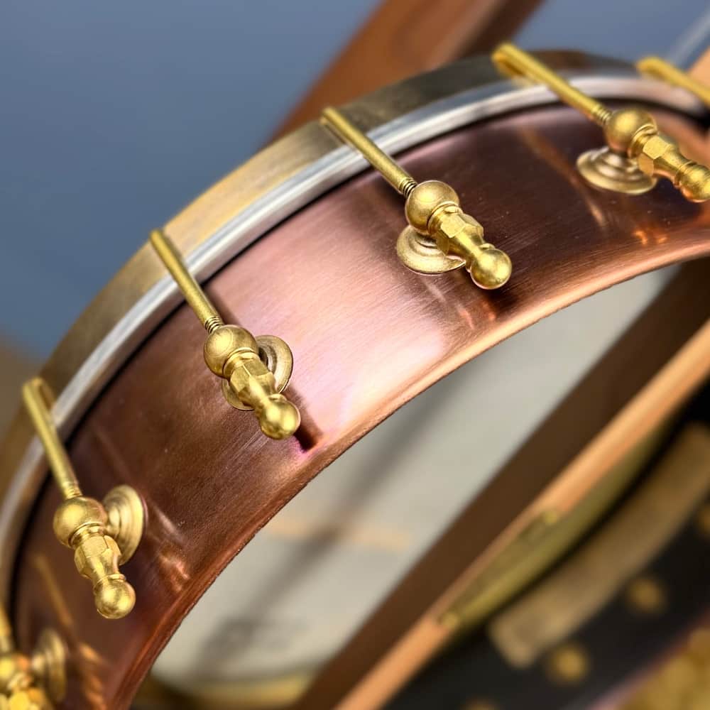 Pisgah A-Scale Cherry Rambler Special 5-String Banjo with 11" Copper Spun-Over Rim Pisgah 5 String Banjos