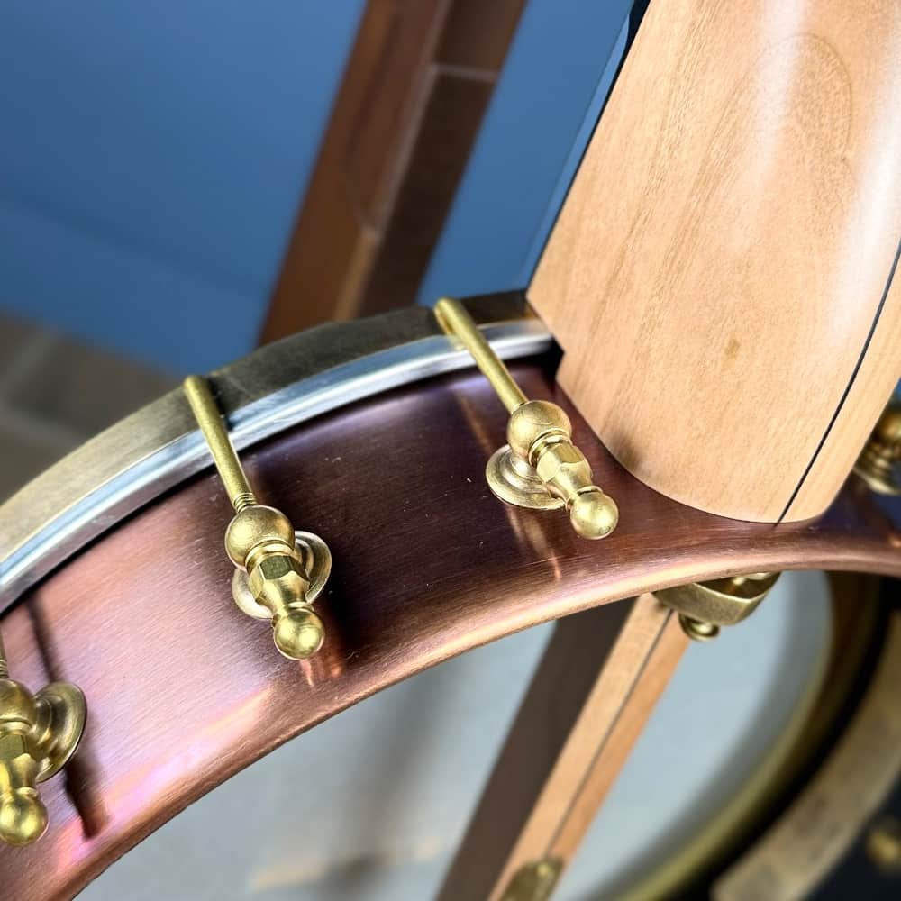 Pisgah A-Scale Cherry Rambler Special 5-String Banjo with 11" Copper Spun-Over Rim Pisgah 5 String Banjos