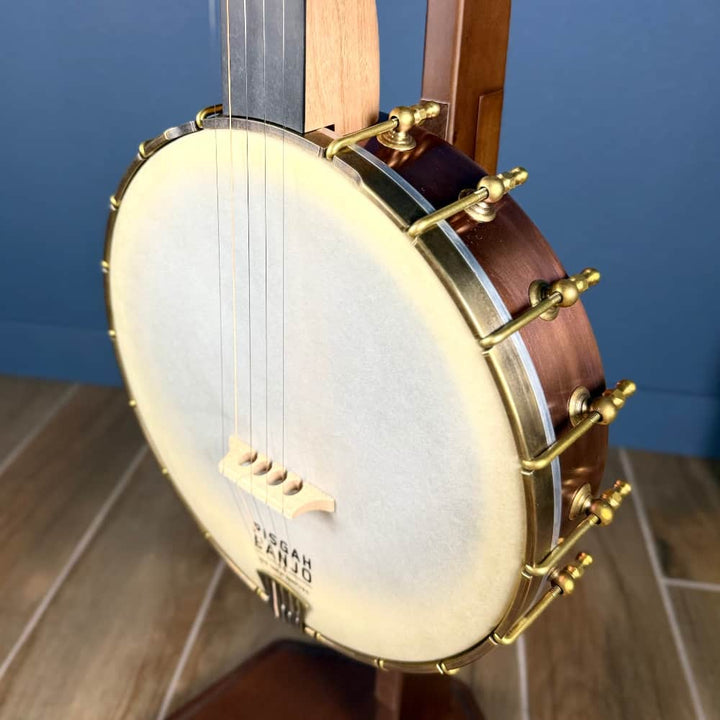 Pisgah A-Scale Cherry Rambler Special 5-String Banjo with 11" Copper Spun-Over Rim Pisgah 5 String Banjos