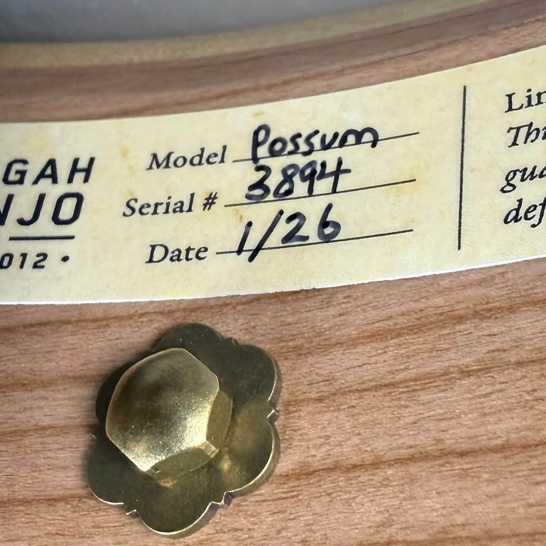 Pisgah Cherry Possum 5-String Banjo Pisgah 5 String Banjos