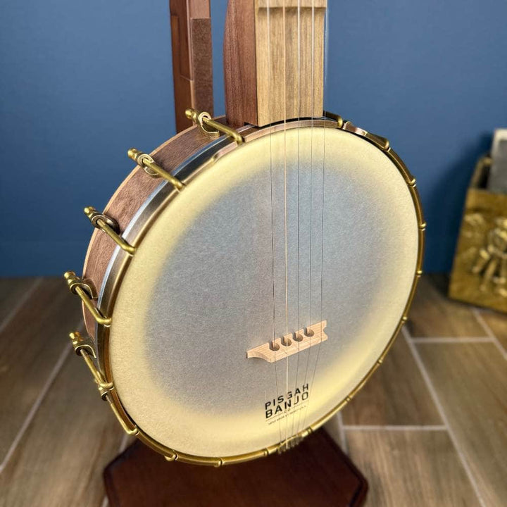 Pisgah Dobson 11" 5-String Banjo with Walnut Rim and Neck, Persimmon Fretboard Pisgah 5 String Banjos