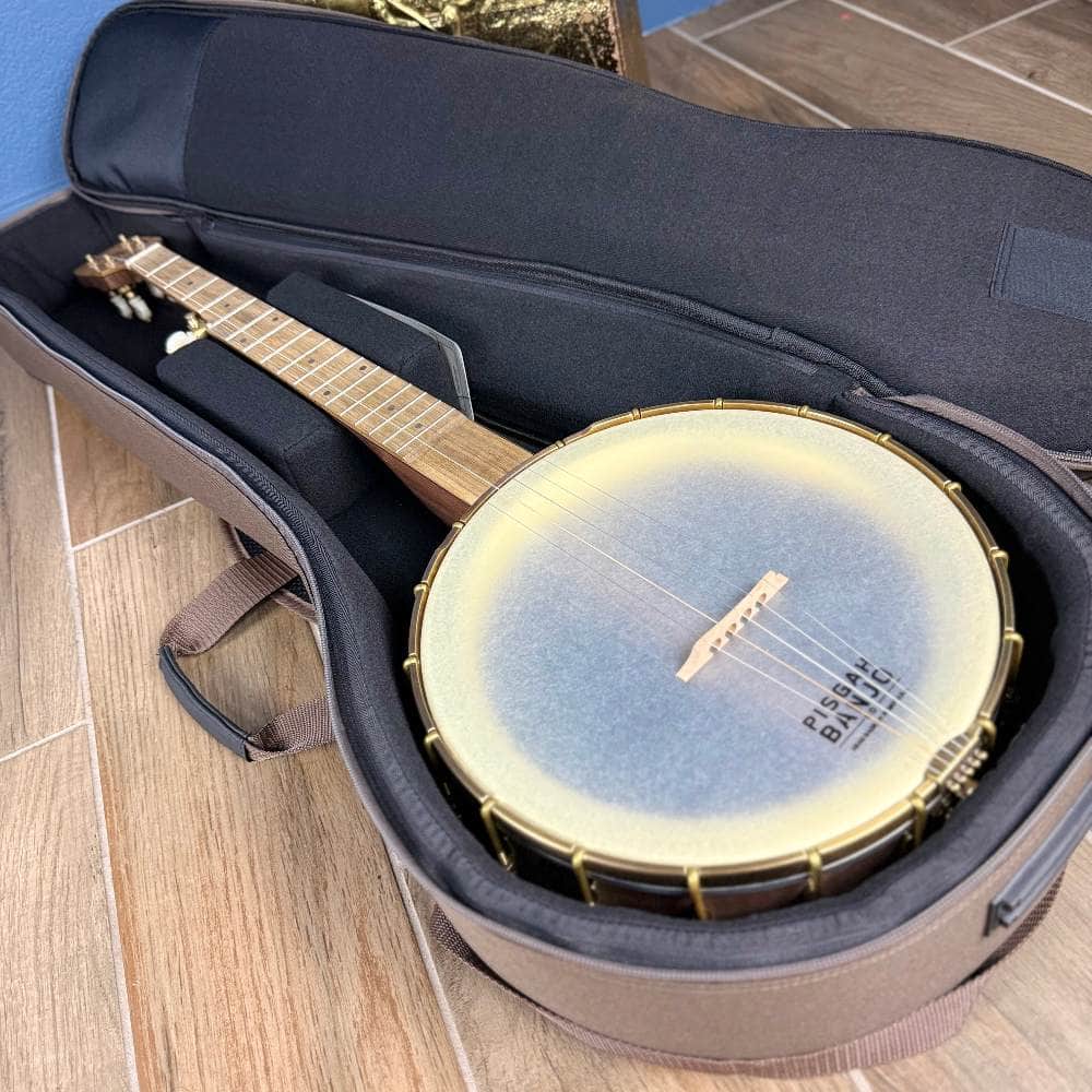 Pisgah Dobson 11" 5-String Banjo with Walnut Rim and Neck, Persimmon Fretboard Pisgah 5 String Banjos