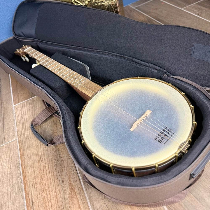 Pisgah Dobson 11" 5-String Banjo with Walnut Rim and Neck, Persimmon Fretboard Pisgah 5 String Banjos