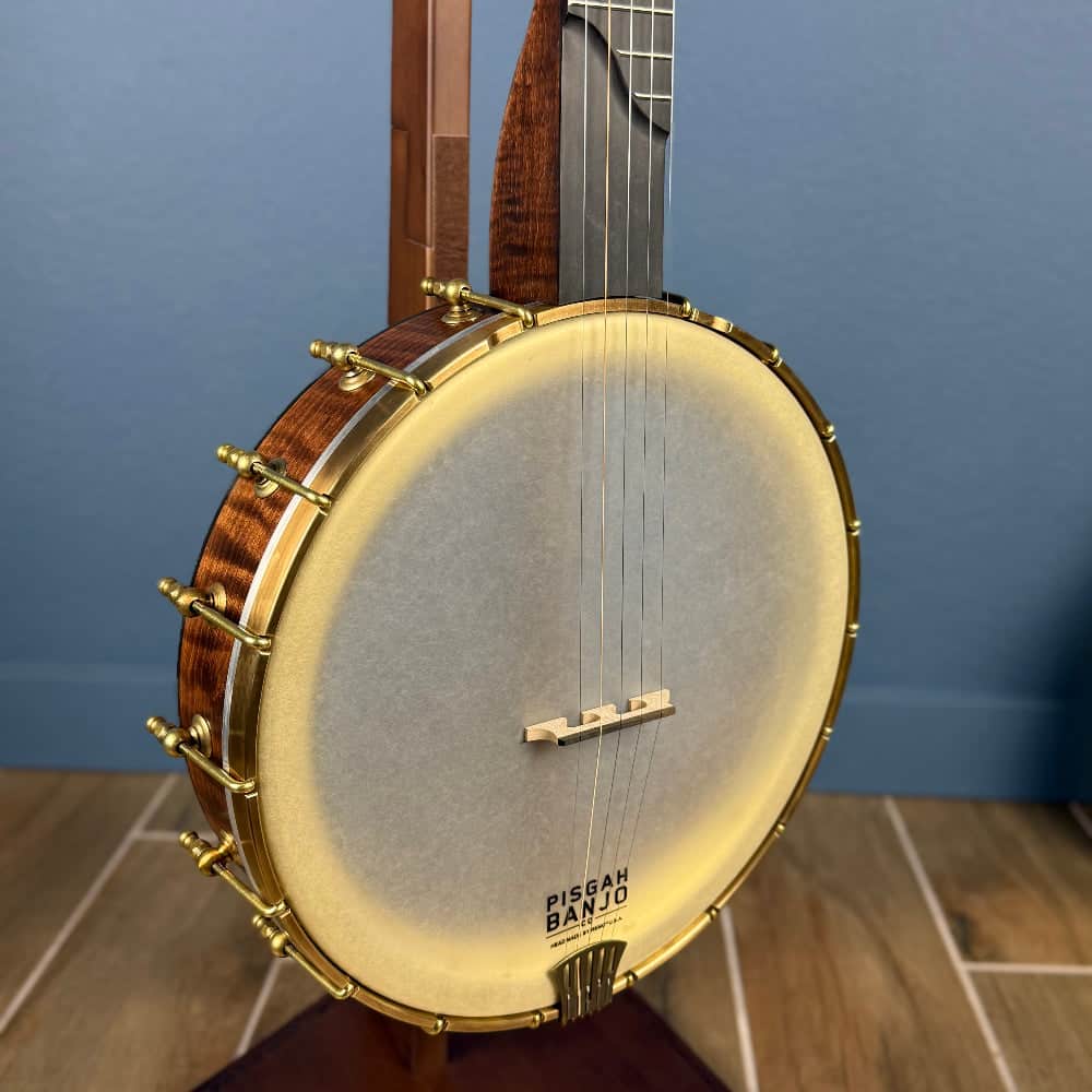 Pisgah Dobson Pro - 12" Curly Maple 5-String Openback S-Scoop Pisgah 5 String Banjos