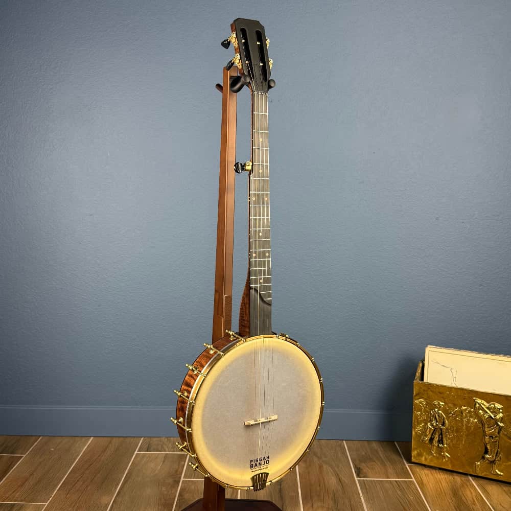 Pisgah Dobson Pro - 12" Curly Maple 5-String Openback S-Scoop Pisgah 5 String Banjos