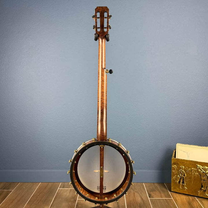 Pisgah Dobson Pro - 12" Curly Maple 5-String Openback S-Scoop Pisgah 5 String Banjos