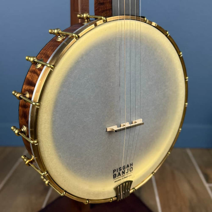 Pisgah Dobson Pro - 12" Curly Maple 5-String Openback S-Scoop Pisgah 5 String Banjos