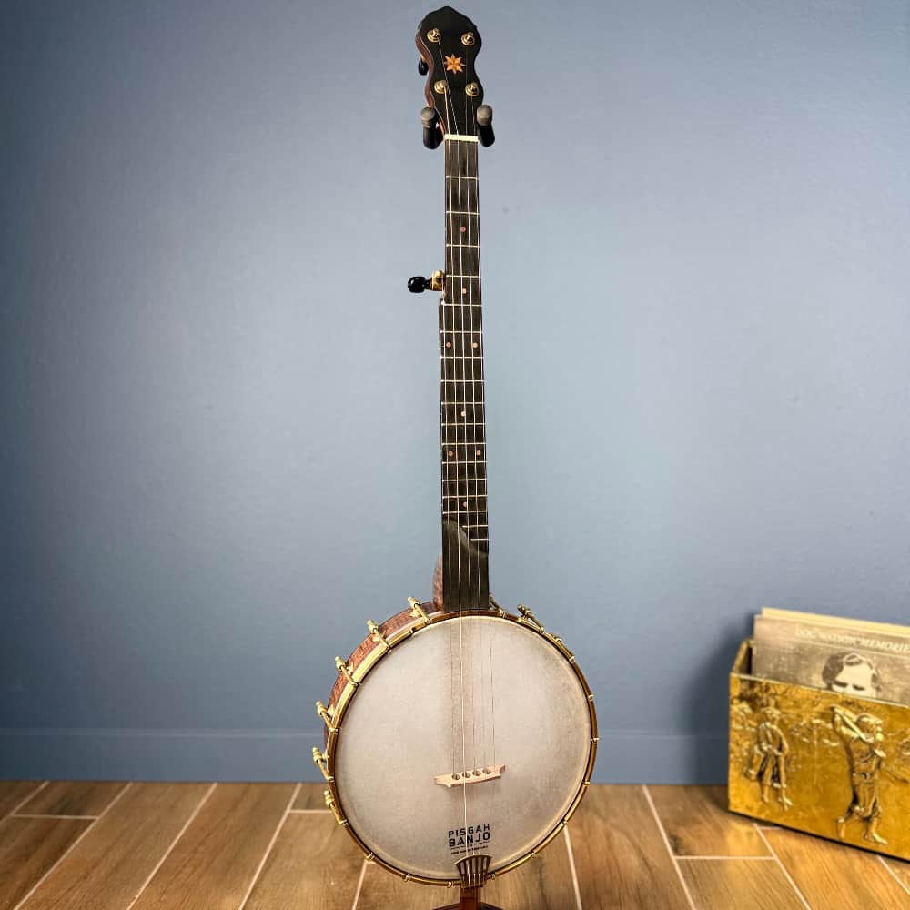 Pisgah Mayple Laydie - 11" Curly Maple 5-String Openback S-Scoop Pisgah 5 String Banjos