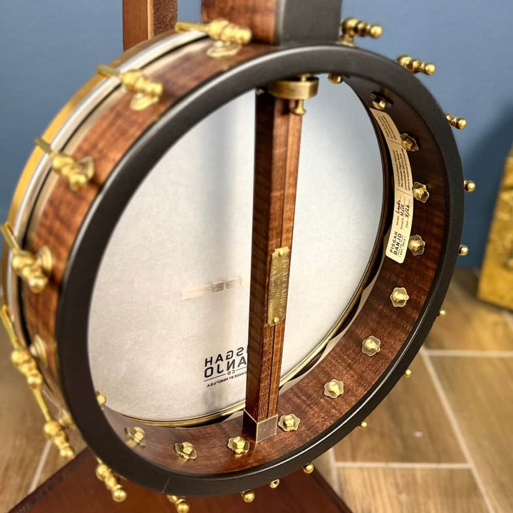 Pisgah Mayple Laydie - 11" Curly Maple 5-String Openback S-Scoop Pisgah 5 String Banjos