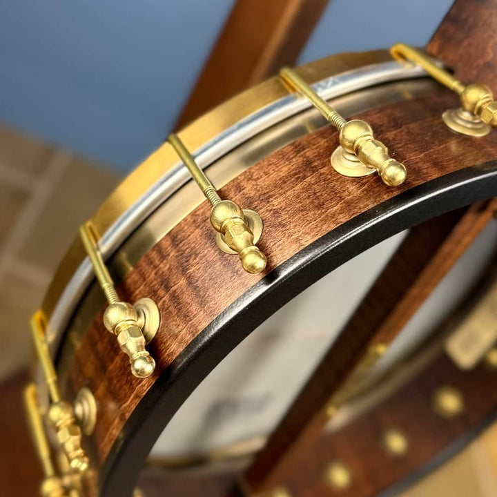Pisgah Mayple Laydie - 11" Curly Maple 5-String Openback S-Scoop Pisgah 5 String Banjos