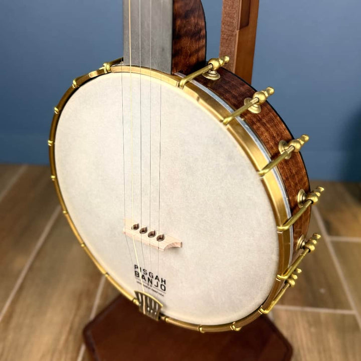 Pisgah Mayple Laydie - 11" Curly Maple 5-String Openback S-Scoop Pisgah 5 String Banjos