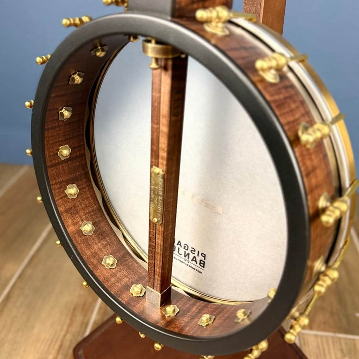 Pisgah Mayple Laydie - 11" Curly Maple 5-String Openback S-Scoop Pisgah 5 String Banjos