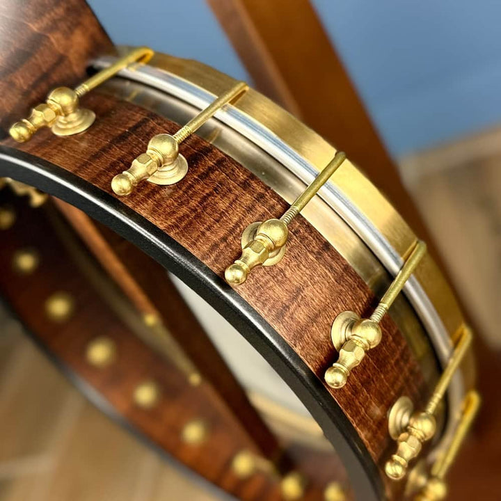 Pisgah Mayple Laydie - 11" Curly Maple 5-String Openback S-Scoop Pisgah 5 String Banjos