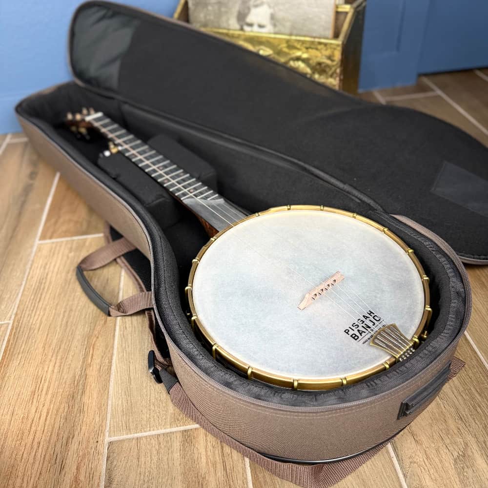 Pisgah Mayple Laydie - 11" Curly Maple 5-String Openback S-Scoop Pisgah 5 String Banjos