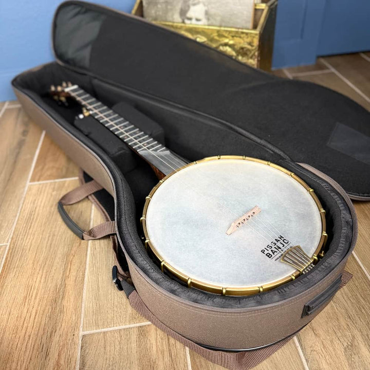 Pisgah Mayple Laydie - 11" Curly Maple 5-String Openback S-Scoop Pisgah 5 String Banjos