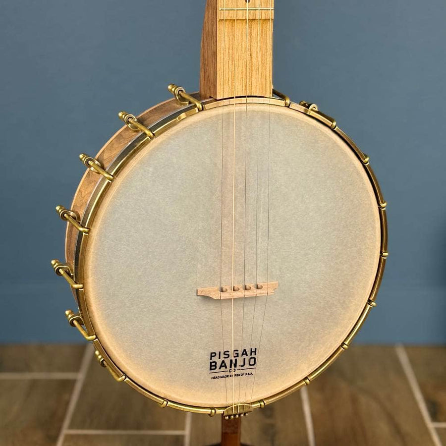 Pisgah Possum 11" 5-String Banjo with Persimmon Tone Ring Walnut Rim and Neck, Persimmon Fretboard Pisgah 5 String Banjos