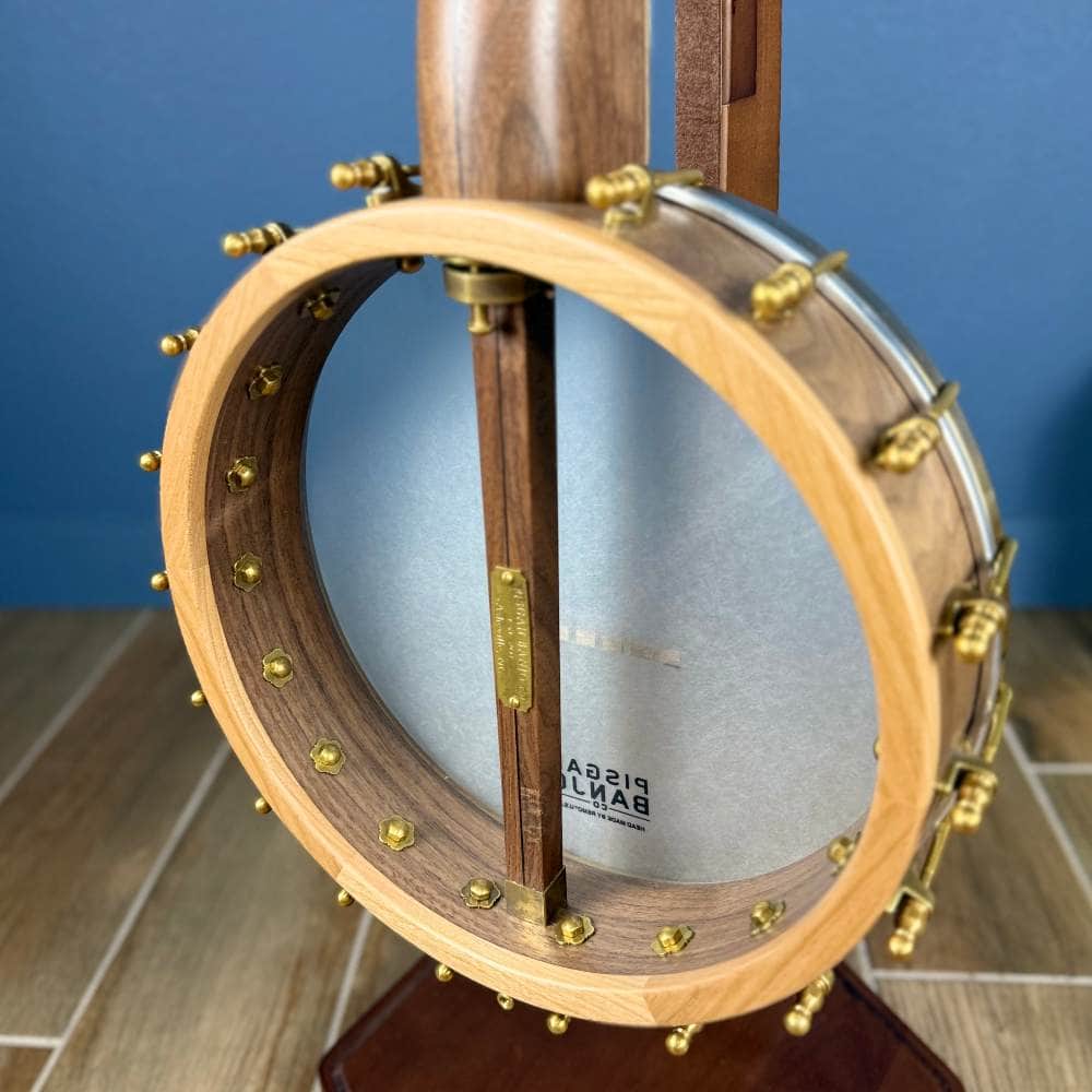 Pisgah Possum 11" 5-String Banjo with Persimmon Tone Ring Walnut Rim and Neck, Persimmon Fretboard Pisgah 5 String Banjos