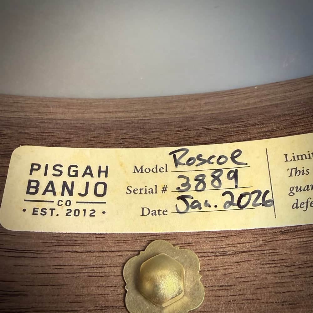 Pisgah Roscoe 5-String Banjo Pisgah 5 String Banjos