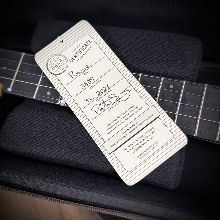 Pisgah Roscoe 5-String Banjo Pisgah 5 String Banjos