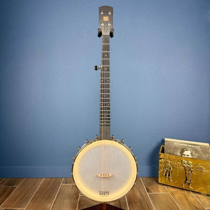 Pisgah Walnut Rambler Dobson 5-String Banjo with 12" Pisgah 5 String Banjos