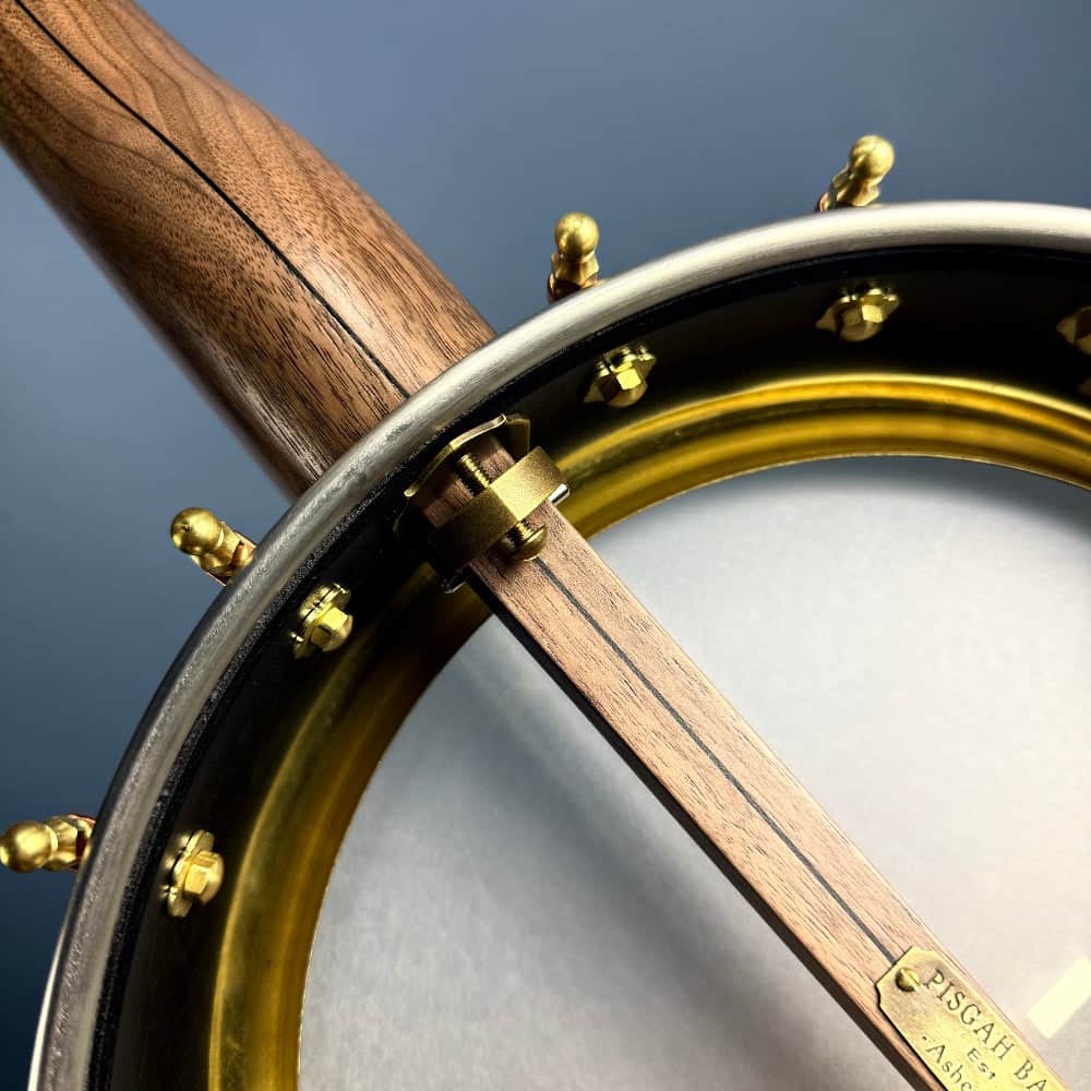 Pisgah Walnut Rambler Dobson 5-String Banjo with 12" Pot - Short Scale Pisgah 5 String Banjos