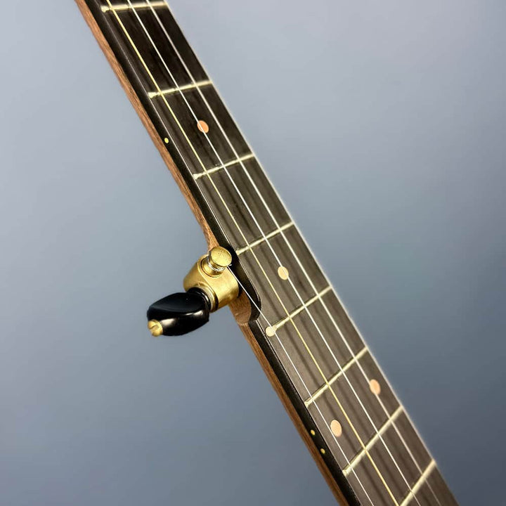 Pisgah Walnut Rambler Dobson 5-String Banjo with 12" Pot - Short Scale Pisgah 5 String Banjos