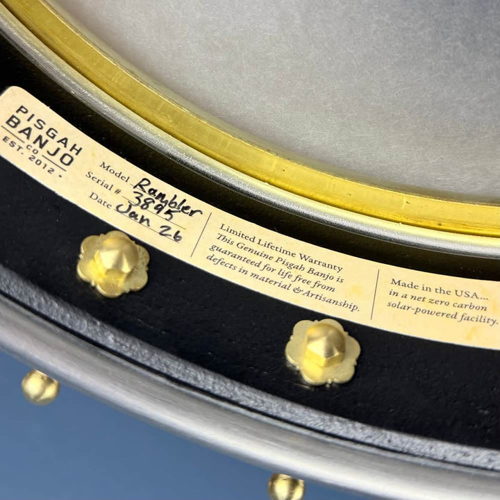 Pisgah Walnut Rambler Dobson 5-String Banjo with 12" Pot - Short Scale Pisgah 5 String Banjos