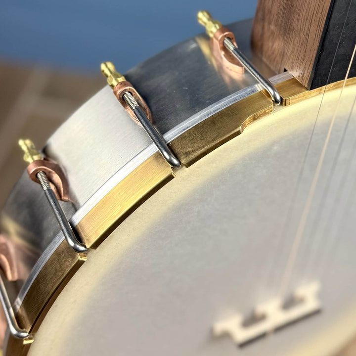 Pisgah Walnut Rambler Dobson 5-String Banjo with 12" Pot - Short Scale Pisgah 5 String Banjos