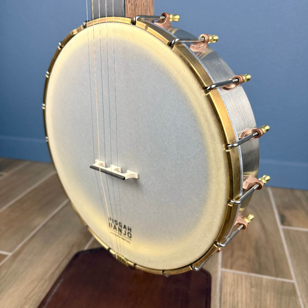 Pisgah Walnut Rambler Dobson 5-String Banjo with 12" Pot - Short Scale Pisgah 5 String Banjos