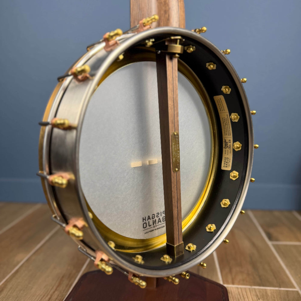 Pisgah Walnut Rambler Dobson 5-String Banjo with 12" Pot - Short Scale Pisgah 5 String Banjos