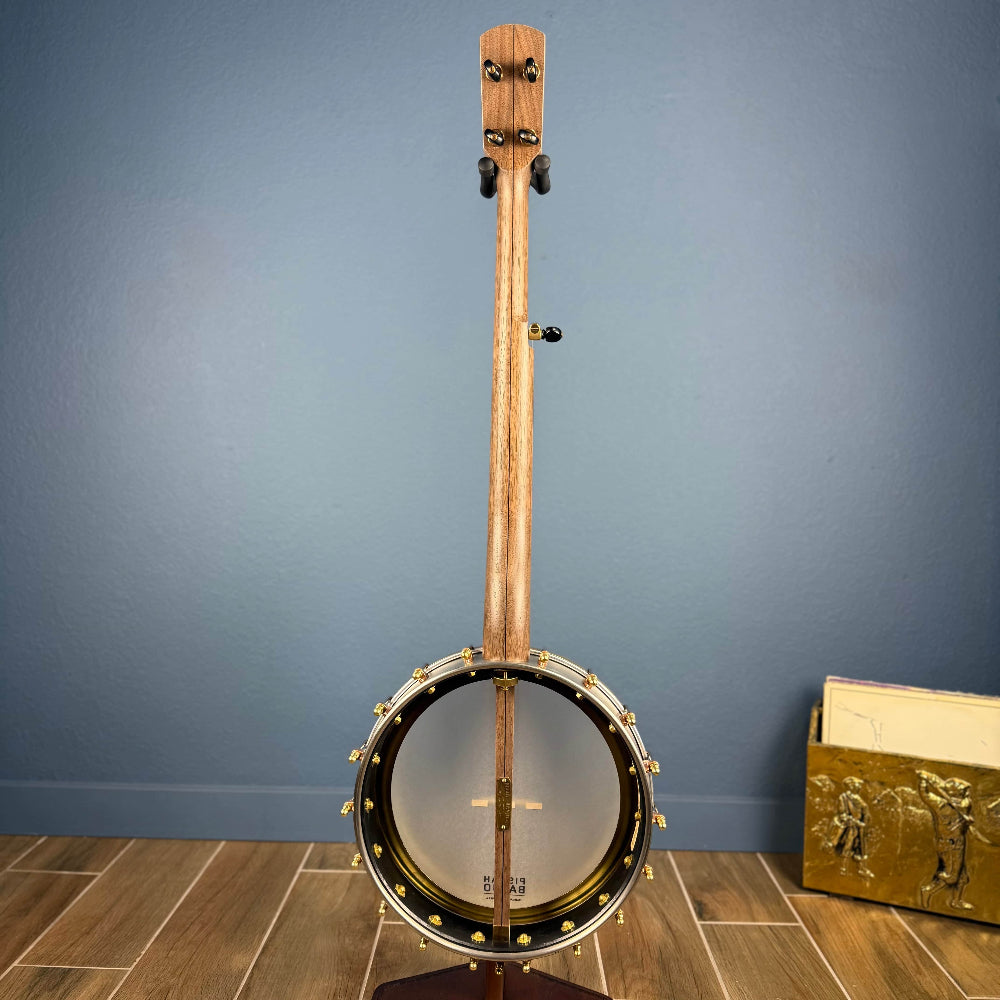 Pisgah Walnut Rambler Dobson 5-String Banjo with 12" Pot - Short Scale Pisgah 5 String Banjos