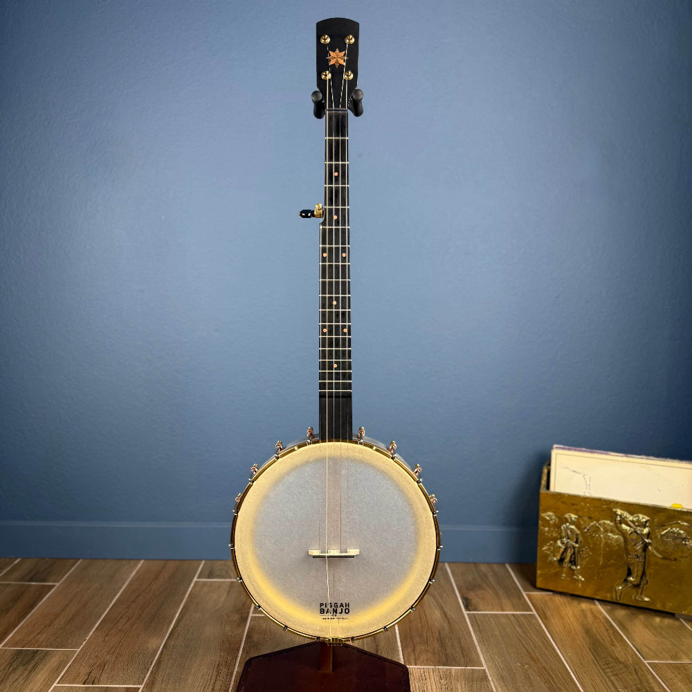 Pisgah Walnut Rambler Dobson 5-String Banjo with 12" Pot - Short Scale Pisgah 5 String Banjos Right Handed