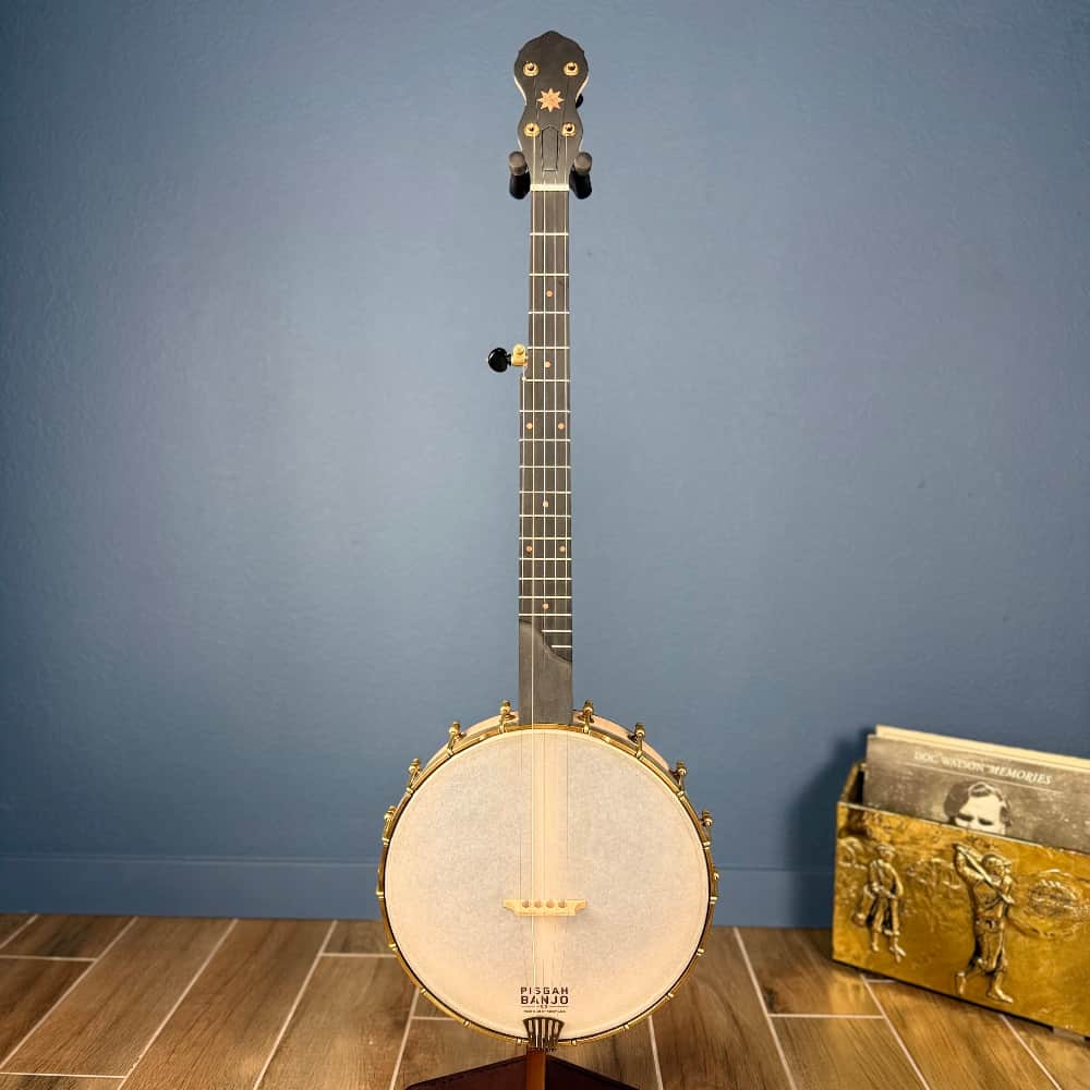 Pisgah Whyte Laydie - 12" Curly Maple 5-String Openback S-Scoop Pisgah 5 String Banjos